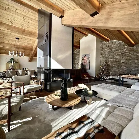 Spacious 4-bedroom Retreat In The Heart Of Aosta Valley Дом отдыха *
